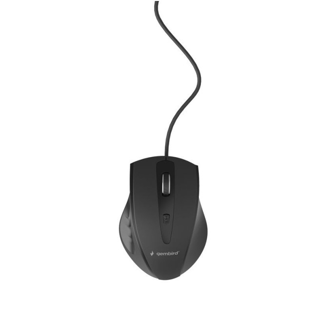 Оптична миша, USB інтерфейс, 1200 dpi, чорний