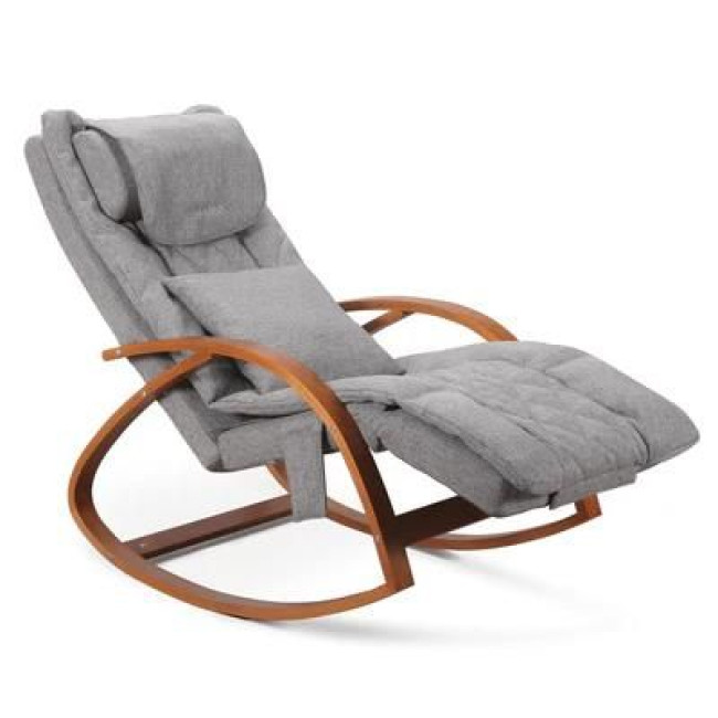 Масажер - крісло-гойдалка NAIPO Massage Rocking Chair для спіни з підігрівом, вібрацією та додатковою функцією масажу Шиатцу; модель - MGC-2300P
