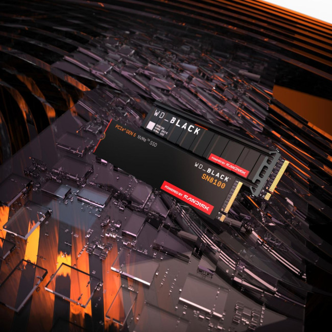 Твердотільний запам’ятовувальний пристрій накопичувач (SSD) G5 M.2 2TB BLACK SN8100 WDS200T1X0M SANDISK