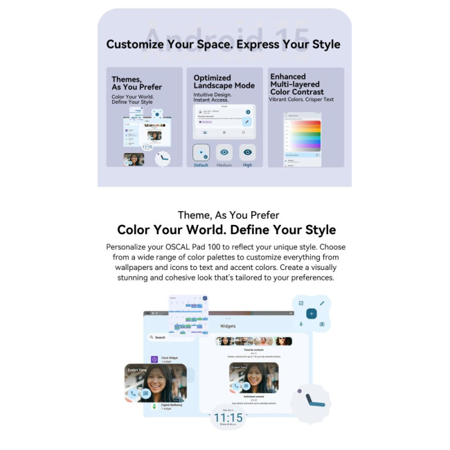 Планшет PAD100 BLUE 12