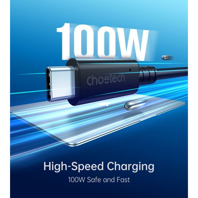 Кабель USB4 (40Gbps) Power Delivery (PD) 100 Ватт, 8K@60Hz, C-тато/C-тато, 0.8 м, преміум