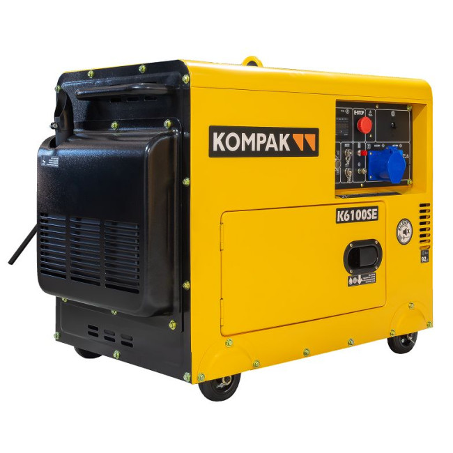 Генератор дизельний Kompak K6100SE 5000/5500 W