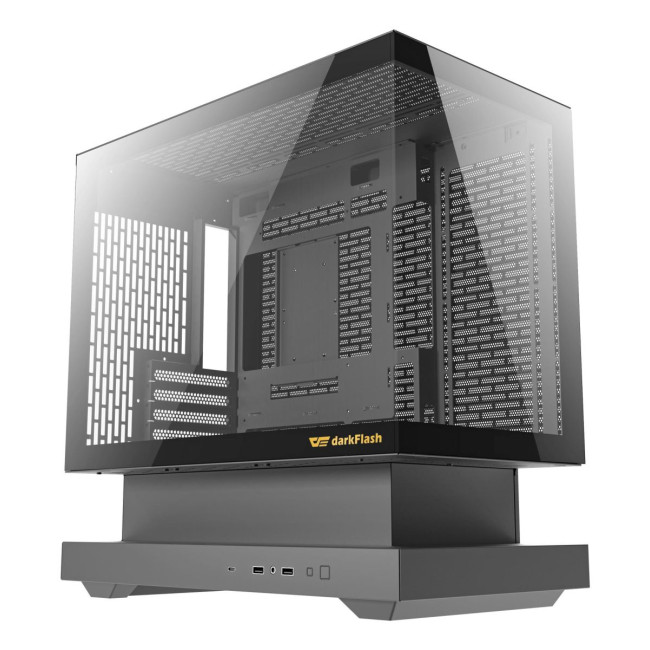 Корпус для комп'ютера MATX W/O PSU F1 BLACK DARK FLASH