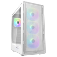 Ігровий корпус, 3*120mm RGB, 1*120mm ARGB вентилятори передвстановлені, ATX/mATX/mini-ITX, скляне вікно