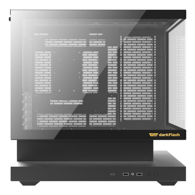 Корпус для комп'ютера MATX W/O PSU F1 BLACK DARK FLASH