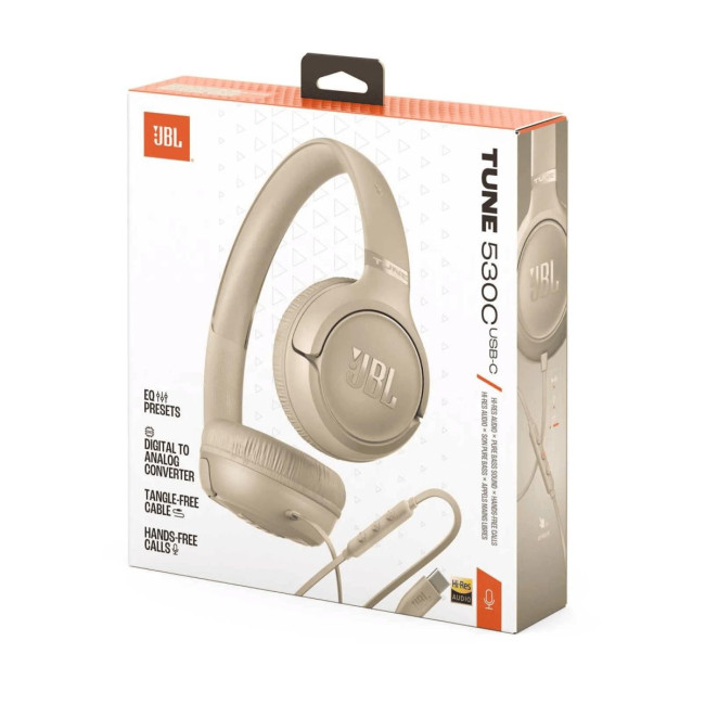 Навушники JBL JBLT530CBEG