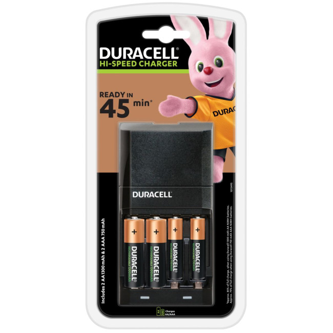 Зарядний пристрій Duracell CEF27+ 2AA1300 + 2AAА750