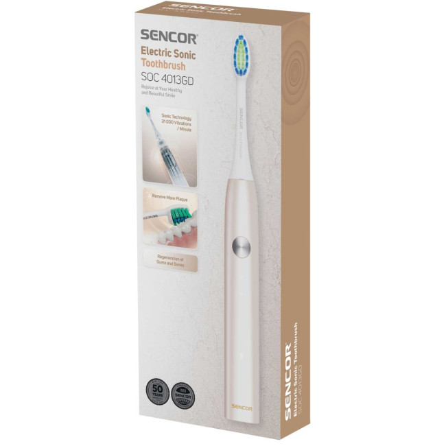 Зубна електрощітка Sencor SOC 4013GD