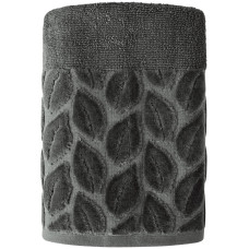 Рушник банний Soho 50х90 см Leaves Dark Gray 