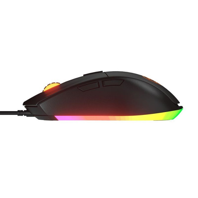 Миша ігрова, 6400 dpi, 3-зонне RGB підсвічування