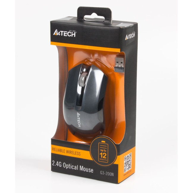 Миша бездротова V-Track USB, 1000 dpi
