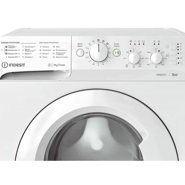 Пральна машина автоматична Indesit OMTWSC 51052 W