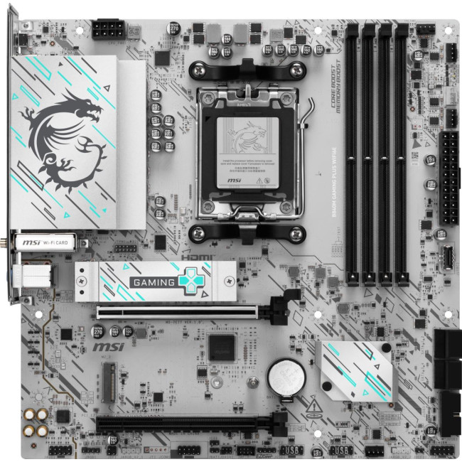 Материнська плата AMD B840 SAM5 ATX B840M GAMING PLUS WIFI6E MSI