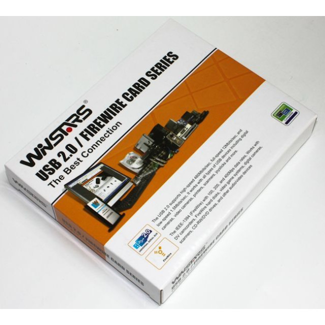 Адаптер Winstars WS-CB1394x2, PCMCIA, IEEE1394 2 порта