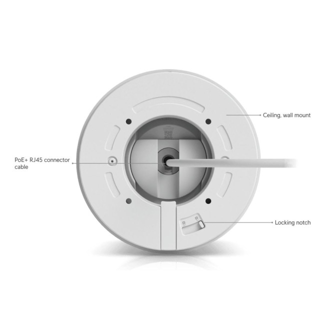 Мережева відеокамера UVC-G6-PRO-TURRET-W UBIQUITI