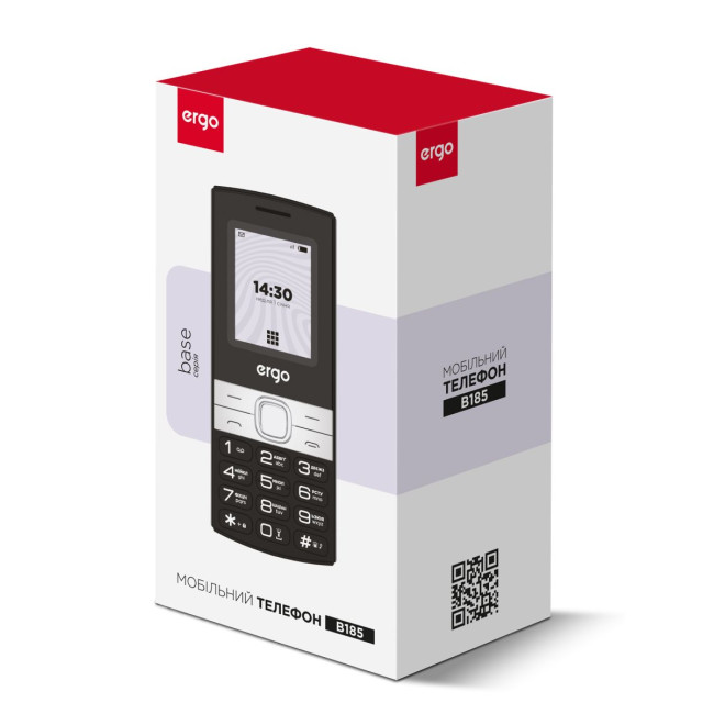 Мобільний телефон ERGO B185 Dual Sim Blue