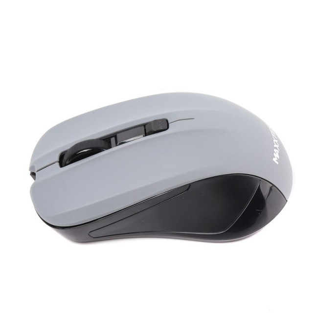 Миша бездротова, USB, 1600 dpi, сірa
