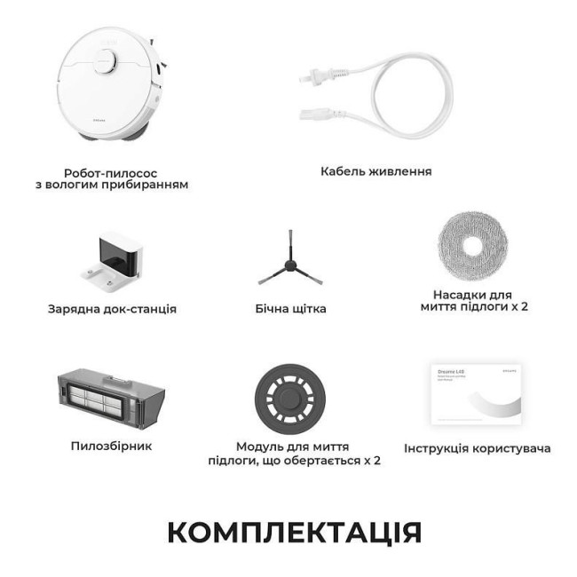 Робот-пилосос L40 RLL42SDA-1 DREAME