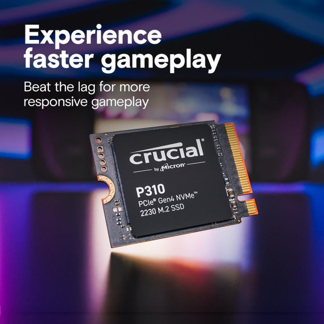 Твердотільний запам’ятовувальний пристрій накопичувач (SSD) G4 M.2 NVME 2TB 2230 P310 CT2000P310SSD2 CRUCIAL