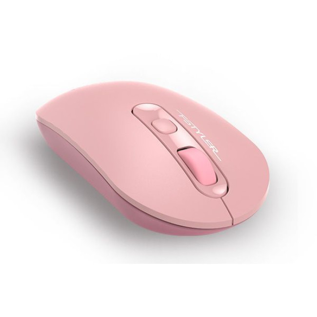 Миша бездротова Fstyler, USB, 2000 dpi, рожевий