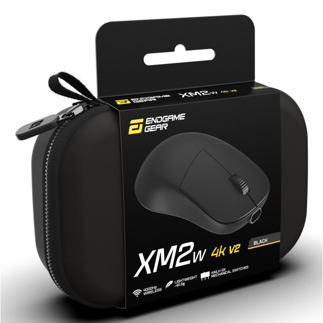 Миша ігрова бездротова Endgame Gear XM2w 4k v2, чорний