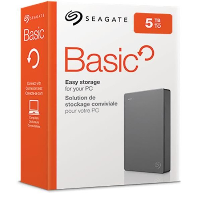 Запам’ятовувальний пристрій на жорстких дисках HDD USB3 5TB EXT.BLACK STJL5000400 SEAGATE