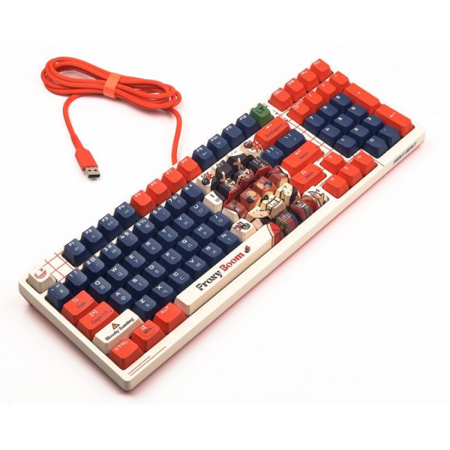 Клавіатура оптична ігрова, USB, RGB підсвічування, Alpha Optical Switch