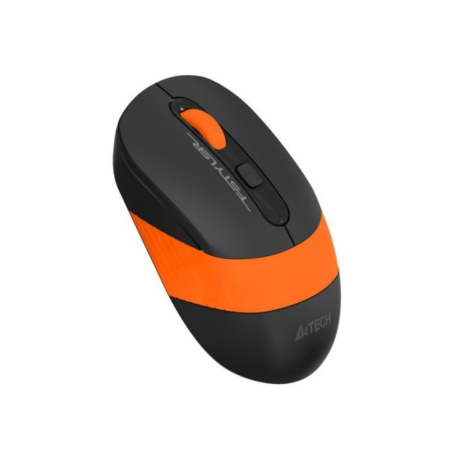 Миша бездротова безшумна Fstyler, USB, 2000 dpi, помаранчевий