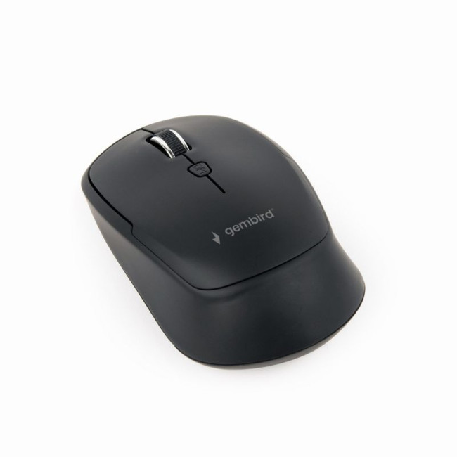 Бездротова оптична миша, USB, 1600 dpi, чорна