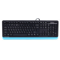 Клавіатура Fstyler Sleek MMedia Comfort, USB, синій