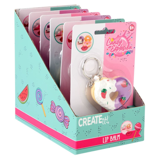 Бальзам для губ Create IT! Брелок для ключів Candy в асортименті (848000)