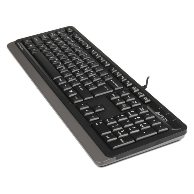 Клавіатура Fstyler Sleek MMedia Comfort, USB, сірий