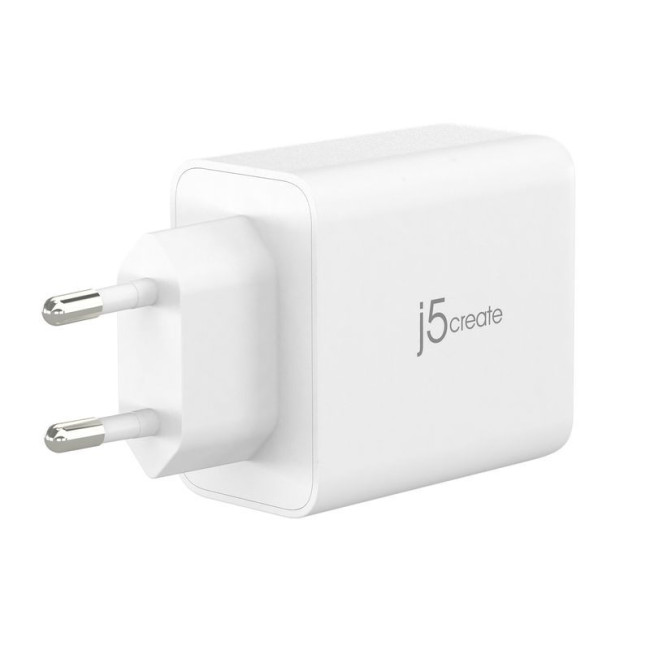 Мережевий зарядний пристрій, GaN, 1 USB-A / 2 USB-C, 65Вт, QC3.0/PD/PPS