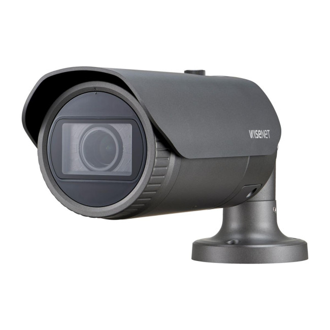 Мережева камера циліндрична 5MP @ 30fps, motorized vari-focal lens 3.1x (3.2 ~ 10.0mm) (100°~31°) QNO-8080R HANWHA VISION
