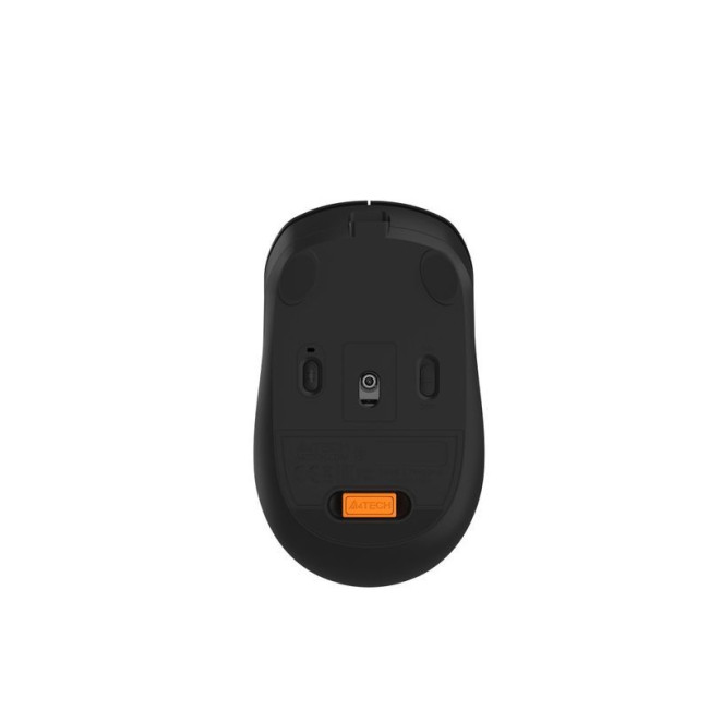 Миша бездротова безшумна Fstyler, Bluetooth / 2.4 ГГц, вбудований акумулятор, 2000 DPI, чорний