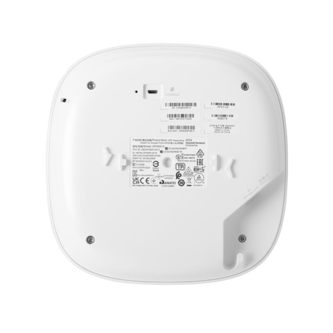 Точка доступу HPE Networking Instant On AP25 (RW) 4x4 Wi-Fi 6 Indoor Access Point R9B28A