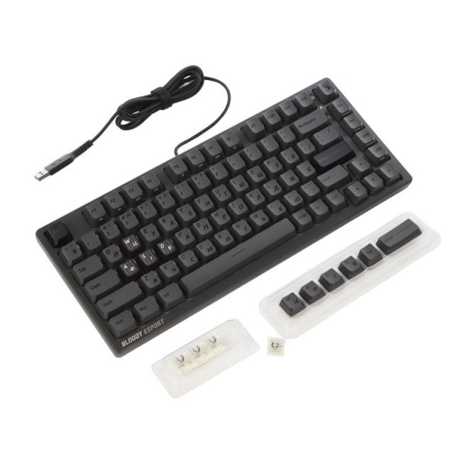 Клавіатура магнітна ігрова, USB, RGB підсвічування, Magnetic Switch
