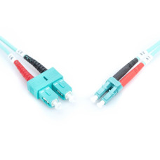 Волоконно-оптичний патч-корд, дуплекс, LC to SC MM OM3 50/125 µ, 1 m DK-2532-01/3 DIGITUS by ASSMANN