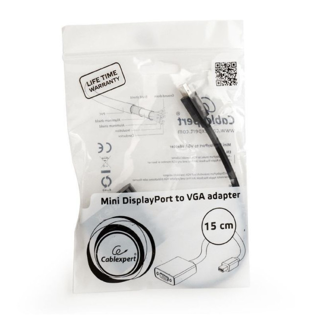 Адаптер-перехідник Mini DisplayPort на VGA