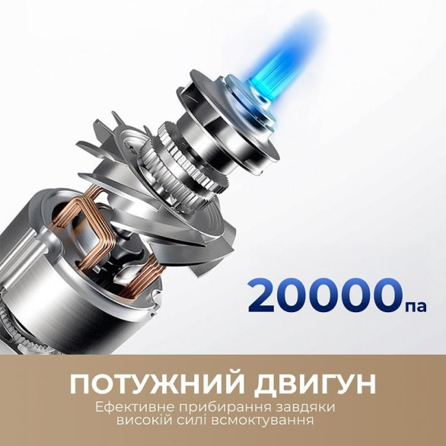 Акумуляторний пилосос Dreame R10 PRO Aqua