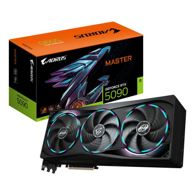 Відеокарта PCIE16 RTX5090 32GB GDDR7 N5090AORUS M-32GD GIGABYTE