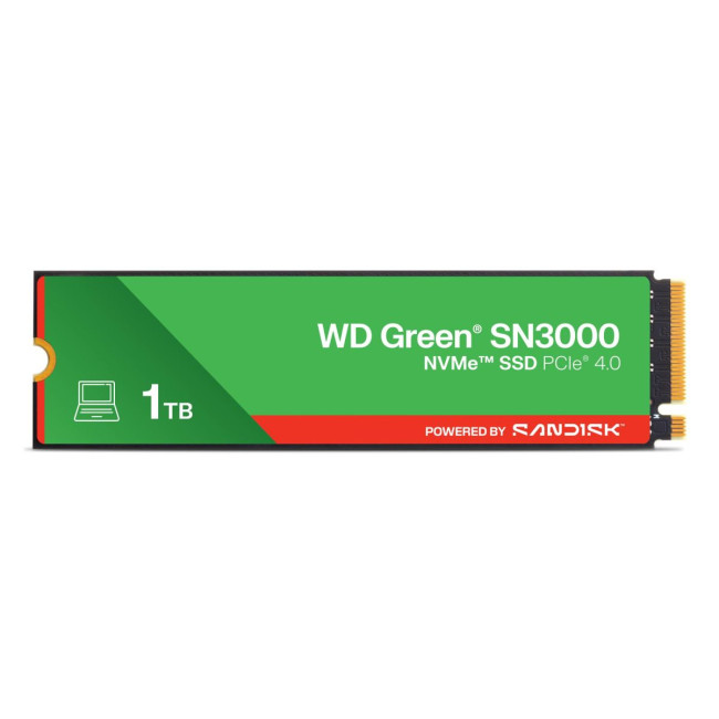 Твердотільний запам’ятовувальний пристрій накопичувач (SSD) G4 M.2 NVME 1TB GREEN SN3000 WDS100T4G0E SANDISK