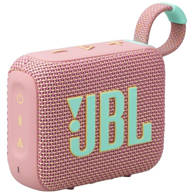 Портативна акустика JBL Go 4 Pink (JBLGO4PINK)