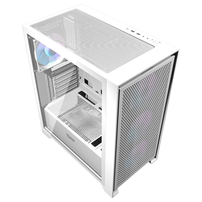 Корпус для комп'ютера DARK FLASH DRX70 MESH ATX без блока живлення, білий