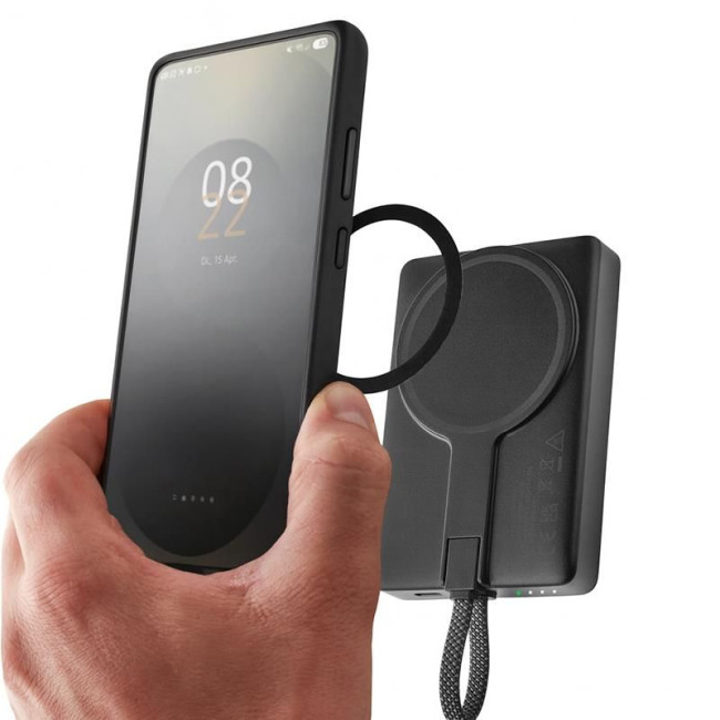Портативний зарядний пристрій USB 10000MAH MAG GREY 7340034 MC10000 INTENSO