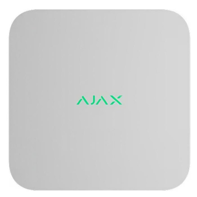 Ajax NVR DC (16ch) (8EU) ASP white мережевий відеореєстратор