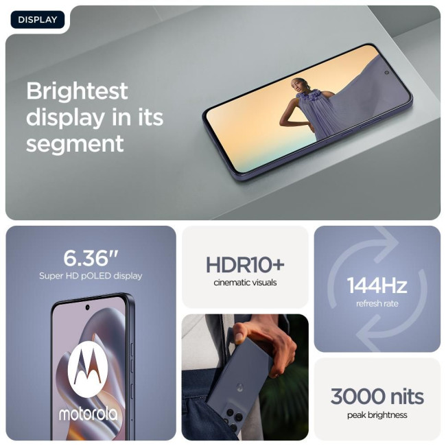 Мобільний телефон MOTO EDGE 60 NEO 12/256 GRI PBA80009RS MOTOROLA
