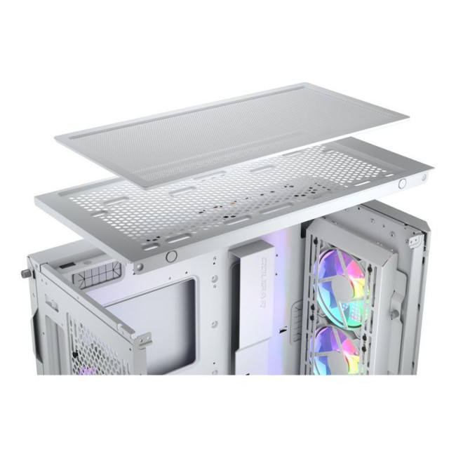 Ігровий корпус, 3*120mm ARGB, 1*120mm ARGB вентилятори передвстановлені, ATX/mATX/mini-ITX, скляне вікно
