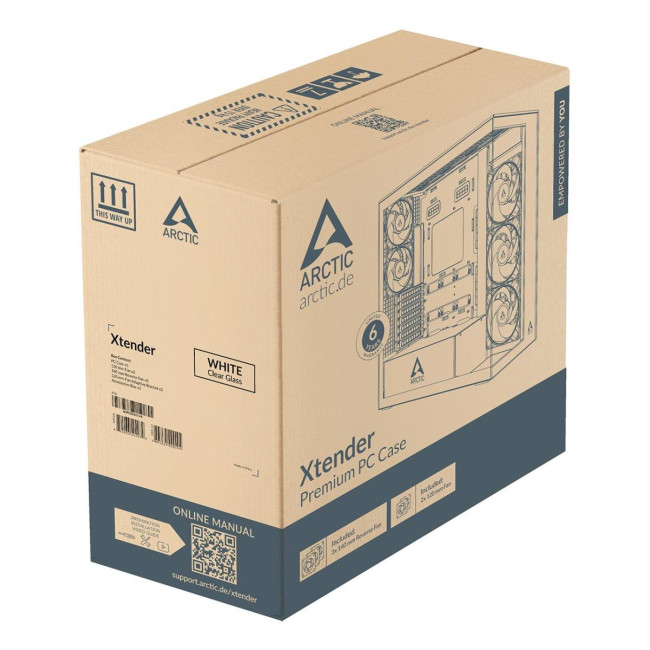 Корпус EATX W/O PSU XTENDERVG W ACPCC00017A ARCTIC