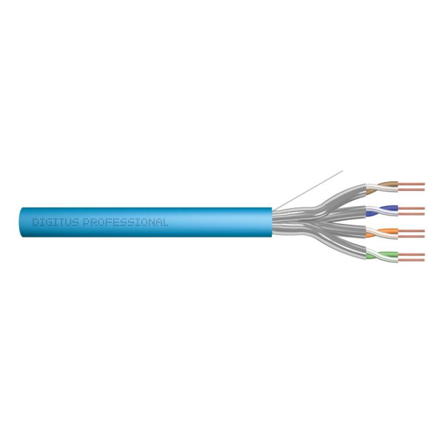 Інсталяційний кабель CAT 6A U-FTP, 500 МГц Eca (EN 50575), AWG 23/1, барабан 500 м, DK-1623-A-VH-5 DIGITUS by ASSMANN